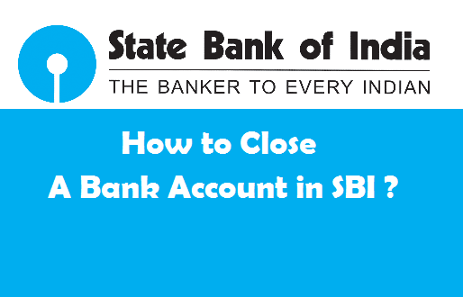 close sbi bank account