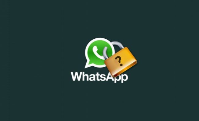 Whatsapp Security Lock