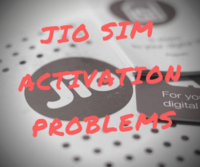 Jio-Sim-Activation-problems