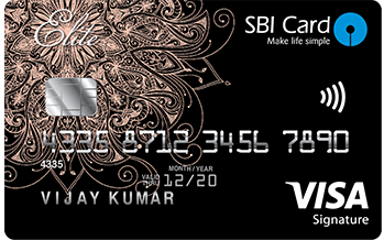 sbi elite credit card